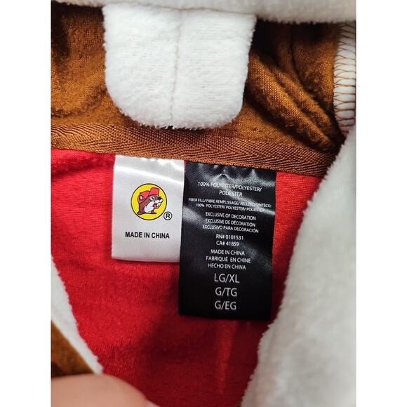 Bucees Beaver Jumpsuit Adult L / XL One Piece Bucees Beaver Romper - Picture 5 of 7